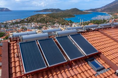 Products For Solar Water Heater Installations in use
